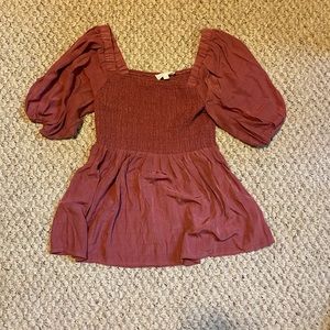 ODDY Pink Blouse/Dress Shirt